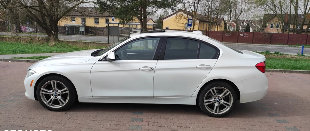 BMW Seria 3 cena 72400 przebieg: 111800, rok produkcji 2016 z Szczecin małe 379